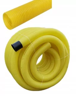 Drenážna rúra FI 80, plná rolka, 50 m, bez otvorov